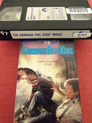 Garbage Pail Kids Movie VHS - Rare Horror Cult Comedy Sleaze Punk Gore cards GPK 4