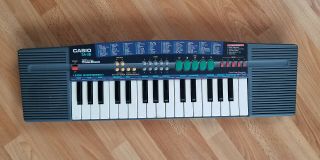 Vintage Casio Casiotone Mt - 38 Electronic Keyboard Synth Rare 100 Tone Bank