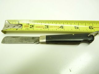 Vintage Camillus York U.  S.  A Hawkbill Folding Pocket Knife W/ D Hook Rare