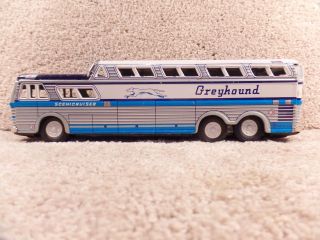 Rare Greyhound Scenicruiser Express Friction Tin Toy Bus No.  6916 Made In Japan