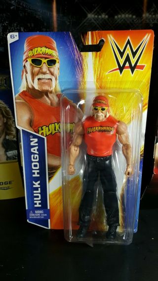 Mattel Wwe Hulk Hogan Wrestlemania Shirt Heritage Moc Rare Figure Basic Elite