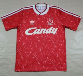 Liverpool 1989 1991 Home Shirt Very Rare Authentic