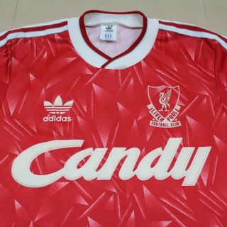 Liverpool 1989 1991 Home Shirt VERY RARE Authentic 3