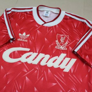 Liverpool 1989 1991 Home Shirt VERY RARE Authentic 8