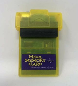 Rare Interact Mega Memory Card - Nintendo Game Boy Color & Pocket