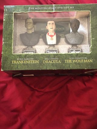 The Monster Legacy Gift Set (dvd,  2004,  6 - Disc Set) Very Rare