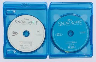 Disney’s Snow White and the Seven Dwarfs Blu - Ray / DVD RARE Complete Classic VGC 4