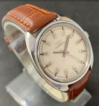 Rare MONDIA (Zenith) hand winding Swiss watch AS 1950/51 from 1968.  year 3