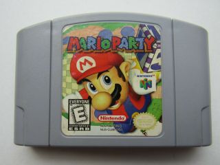 Authentic Mario Party 1 Nintendo 64 N64 Oem Video Game Cart Fun Rare Retro