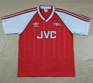 Arsenal 1988 1990 Home Shirt VERY RARE Adidas (XL) 2