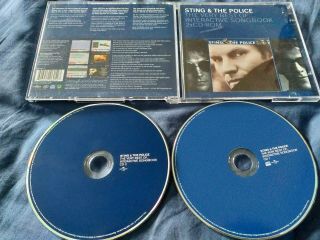 Sting & The Police - The Very Best Of (2 Cd 2000) Interactive Songbook - Rare