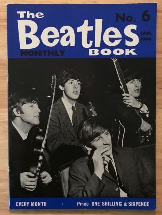 Rare 1964 The Beatles Monthly Book 6