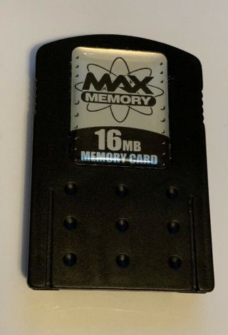 Rare Ps2 Playstation 2 Action Replay 16mb Max Memory Card For Cheat Code (a9)