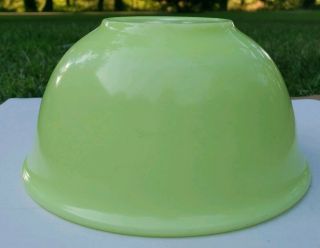 Rare Vintage Mckee Seville Yellow 9 " Bell - Shaped Mixing Bowl Kitchen