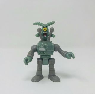 Fisher Price Imaginext Spongebob Squarepants Figure Plankton Robot Rare