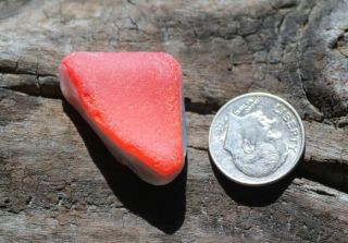 RARE,  LARGE/XL PAINTED DESERT OPAQUE FLASH SEAGLASS SEA OF JAPAN,  RUSSIA 4