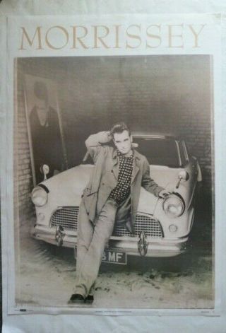 Rare Vintage Morrissey 1991 Uk Splash Poster Near Hard - To - Find
