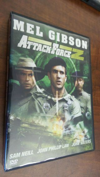 Attack Force Z (dvd,  2006) 1981 Movie Mel Gibson Sam Neill Rare Action Packed