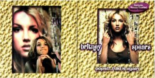 BRITNEY SPEARS - Oops,  7 Bonus Tracks - RARE UNIQUE BULGARIA SILVER DISC 3