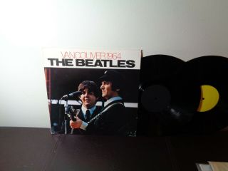 The Beatles " Vancouver 1964 " 2lp Nm Vinyl Rare Recordings & Interviews