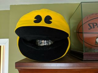 Namco Limited Rare Pac Man Large Plush Costume,  Hat,  Mask W/tag