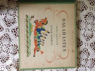 Swedish Antique Childrens Book Wonderful Illustratio Rare Einar Nerman Songs