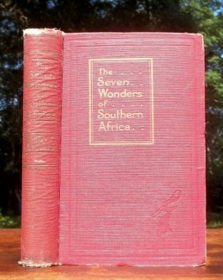 Old South Africa Gold Diamond Mines Fields Wonders Temple Of Mystery Signed Rare