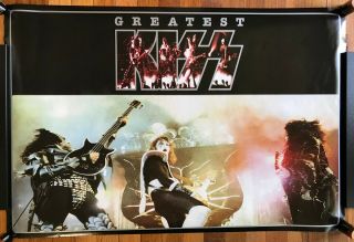 Kiss Greatest Kiss Rare Double Sided Promo Poster 1997