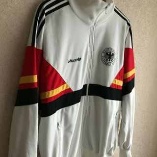 Rare Vintage Germany National Team Jacket 1980/1990s Adidas Size Xl (54)