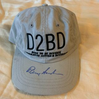 Bernie Sanders Autographs Cap Rare In Person Signed " D2bd " Dare To Be Diverse