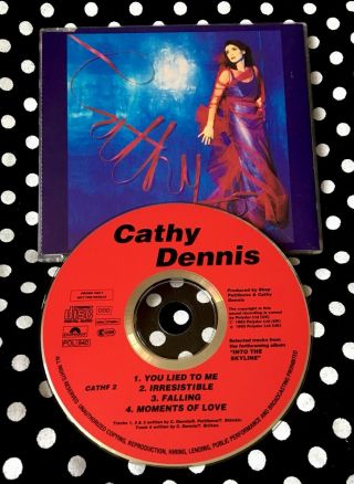 Cathy Dennis - Rare 4 Track Promo Cd Album Sampler Into The Skyline