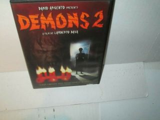 Lamberto Bava Demons 2 Rare Uncut Horror Dvd Anchor Bay Gore Asia Argento 1986