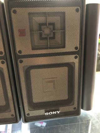 Sony Pro Audio Raw Studio Speakers - APM - X5A 30W 8ohm (PVM Monitors) - VERY RARE 3