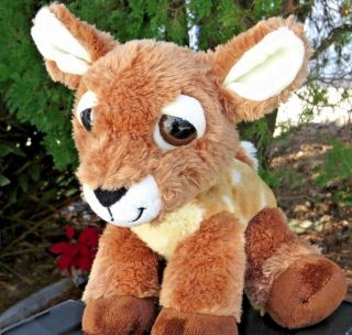 Very Rare Aurora Dreamy Eyes Fiona Fawn Spotted Baby Deer Soft Plush Beauty