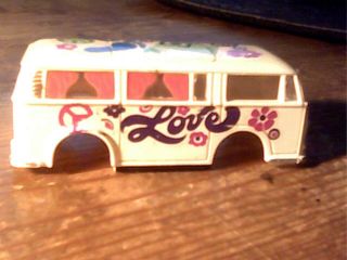 Tyco Pro Vw Bus Peace Hippie - Rare