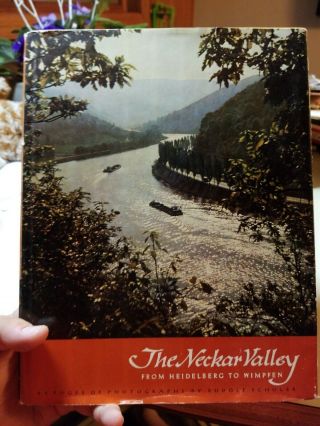 The Neckar Valley,  From Heidelberg To Wimpfen: Rare Vintage Picture Book