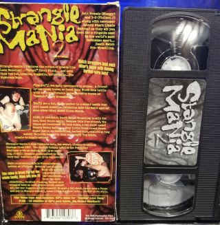 Insane Clown Posse - Strange Mania 2 VHS Tape JCW Wrestling Rare Twiztid wcw wwe 2