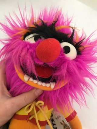 The Muppets Most Wanted Animal 17” Plush Figure Disney Store Exclusive rare 3