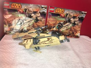 Lego Star Wars Wookie Gunship Rare Set 75084