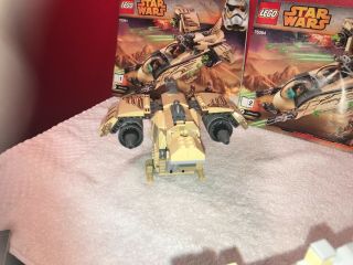 Lego Star Wars Wookie Gunship Rare Set 75084 7
