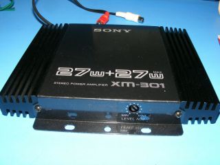 Vintage Sony XM - 301 Stereo Power Amplifier RARE 3