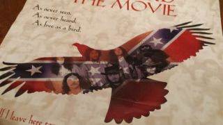 Lynyrd Skynyrd RARE Freebird The Movie 1995 Poster - 38 x 26 - Great to Frame 2