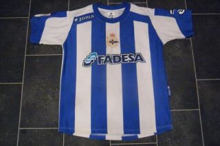 Deportivo Le Coruna F.  C.  Home Shirt Size Xs Mens 2005/2006 Season Very Rare L@@k