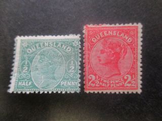 Queensland Stamps: Set - Rare (d347)