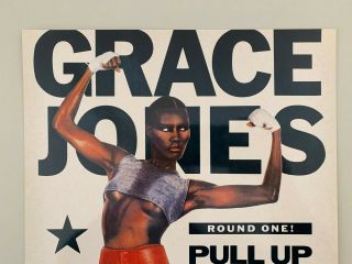 GRACE JONES,  ' PULL UP TO THE BUMPER,  1981 ' RARE 1981 ART PRINT 2