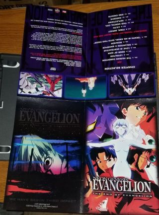 Neon Genesis Evangelion: The End Of.  (DVD) anime series feature finale RARE OOP 5
