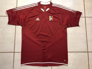 Rare Vintage Adidas Venezuela National Team 2005 Soccer Jersey Men’s Large