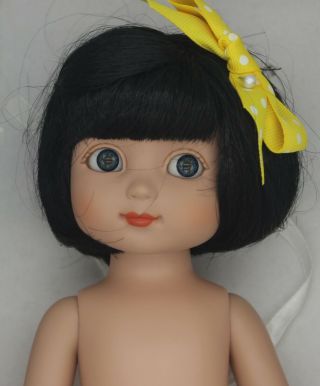 Mary Engelbreit Rare 10 " Ann Estelle Doll With Black Hair