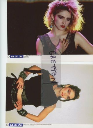 Young Madonna 2 Rare Press Photos 3