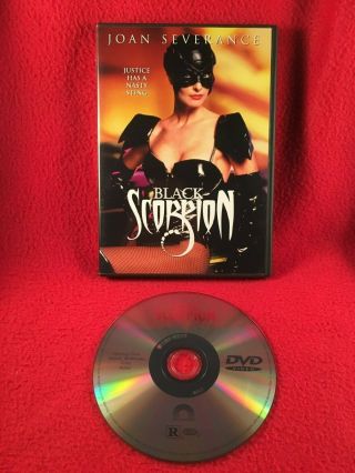 Black Scorpion Dvd Joan Severance 1995 Garrett Morris Region 1 Usa Rare Oop